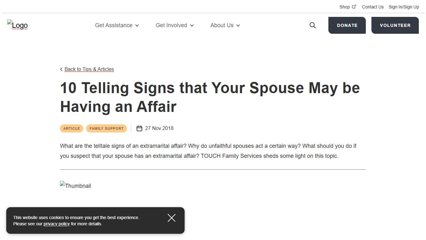 10 Telling Signs that Your Spouse May be Having an Affair